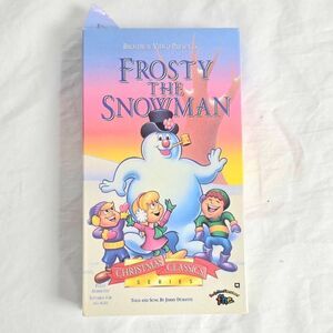 Frosty the Snowman VHS Christmas Classics FHE Animated